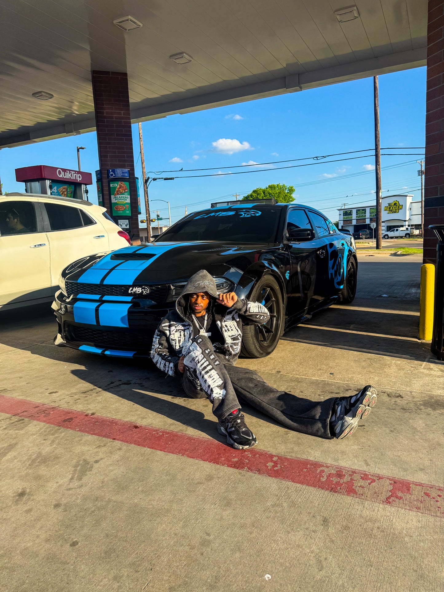 Black StarZgallery Hoodie