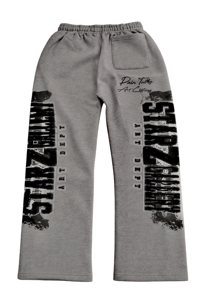 Gray StarZgallery Sweatpants