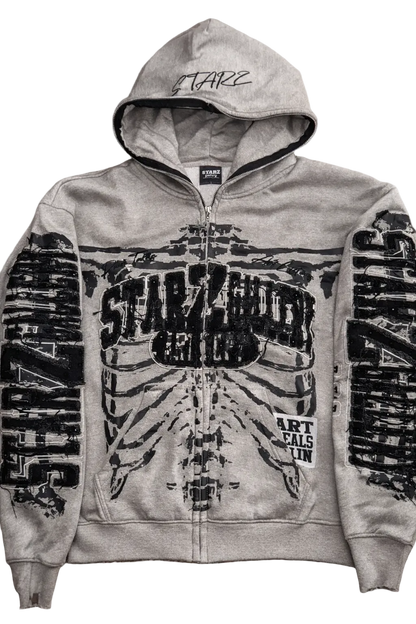 Gray StarZgallery Hoodie
