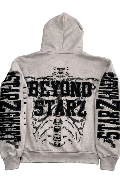 Gray StarZgallery Hoodie